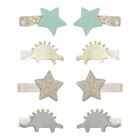 Mini Dreamer Dino Hair Clips - Set of 2