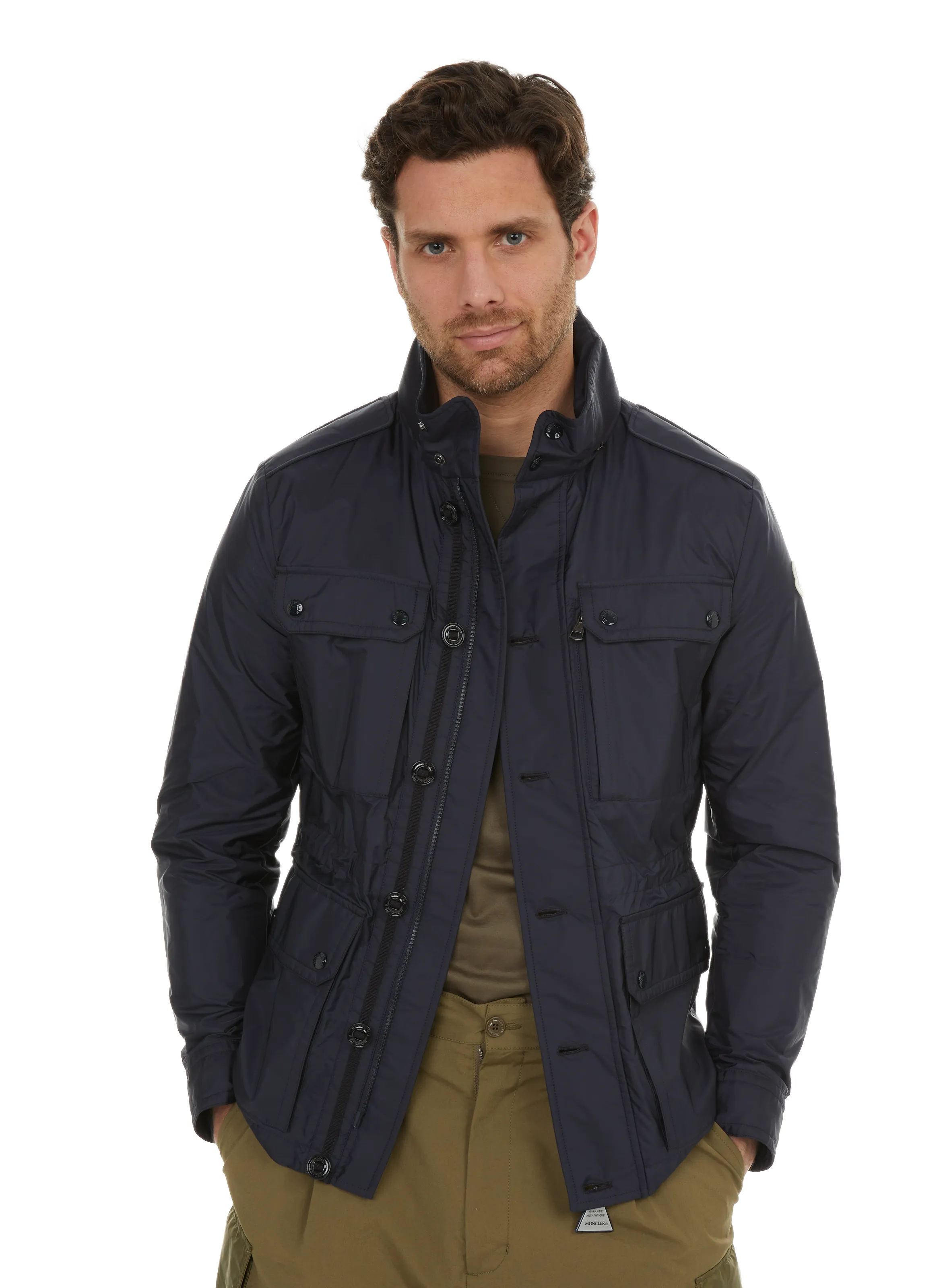 MONCLER  Lez windproof jacket - Blue