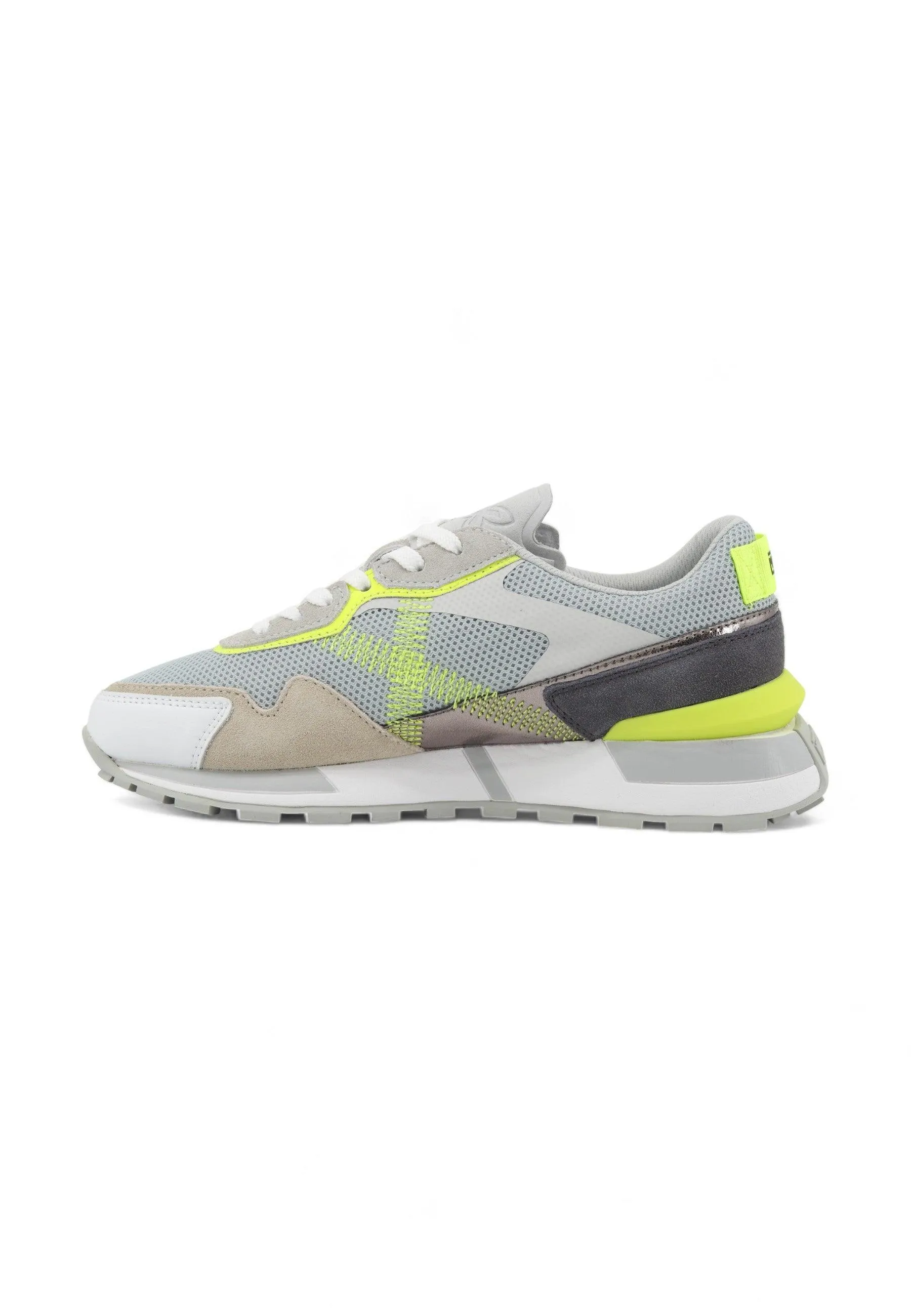 MUNICH Pulsar 03 Sneaker Donna Grey Verde Fluo 8211003