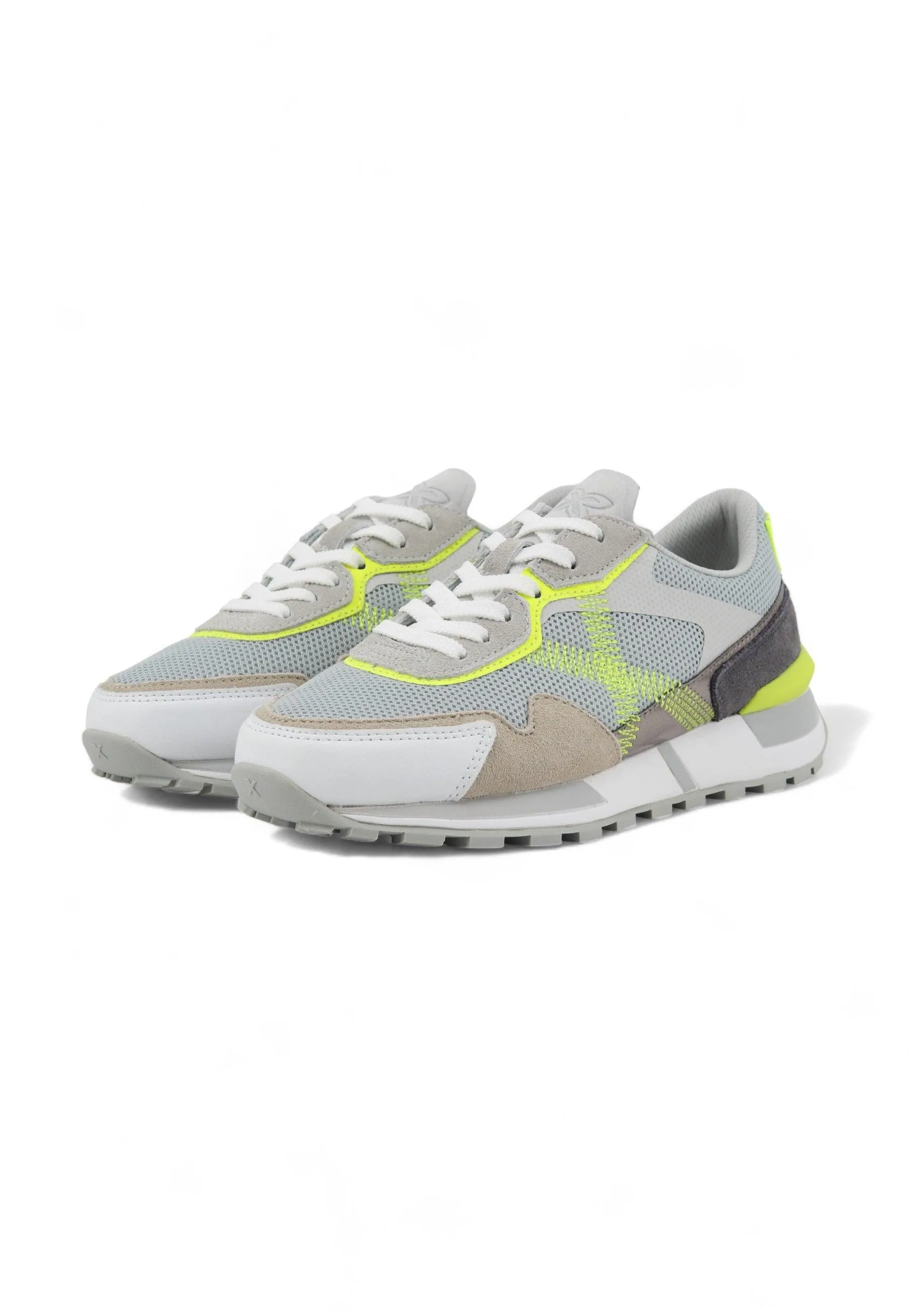 MUNICH Pulsar 03 Sneaker Donna Grey Verde Fluo 8211003