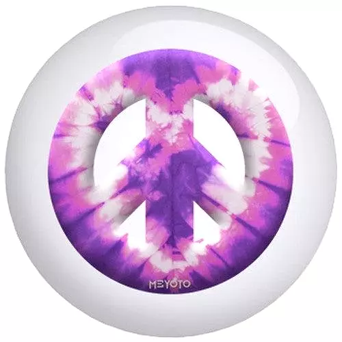 OnTheBallBowling Meyoto Purple Heart Tie Dye Bowling Ball