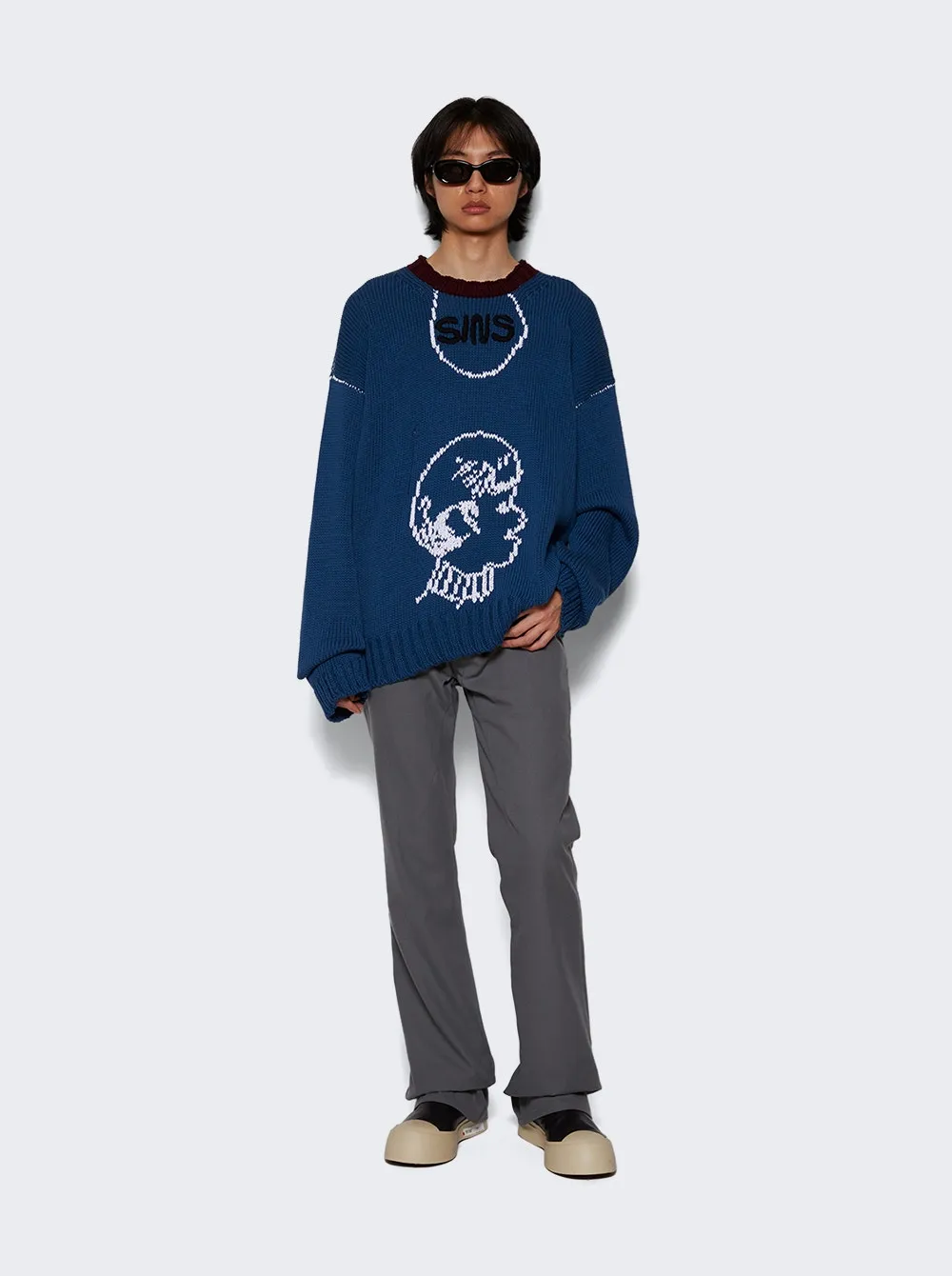 PALY   Sins Sweater Blue 