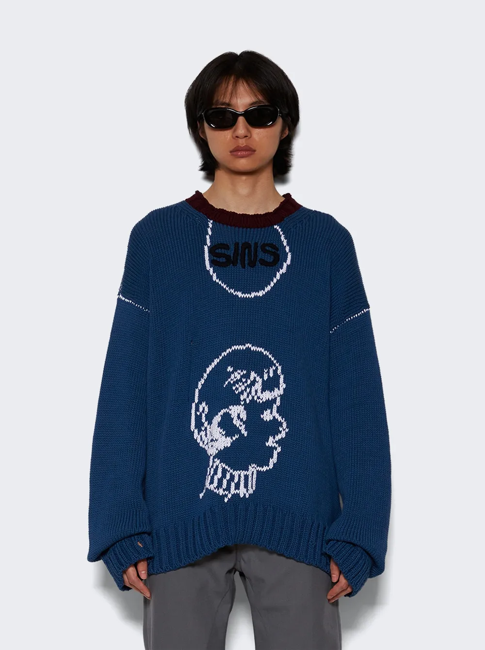 PALY   Sins Sweater Blue 