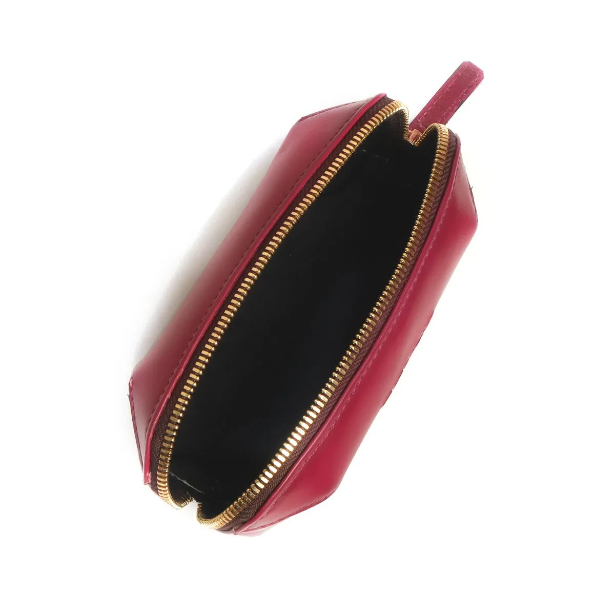 Pink Leather Eyewear Glasses Cover by Brune & Bareskin