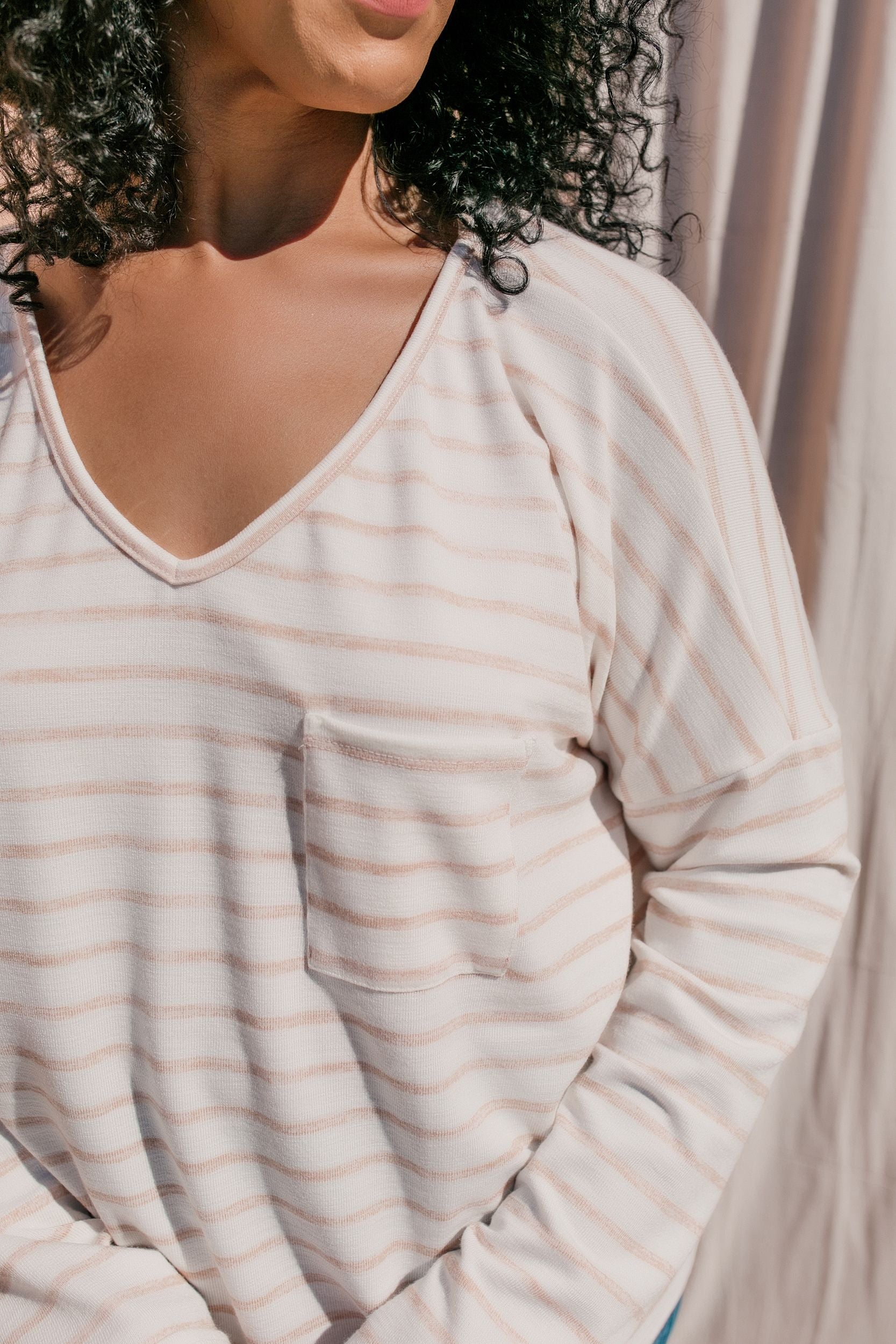 PLUS SIZE Regroup Striped Top