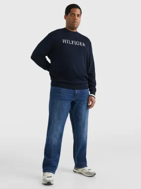 Plus Stripe Cuff Logo Jumper | Sweatshirts & Hoodies | Tommy Hilfiger