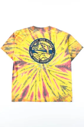 Protect Our Oceans Tie Dye Tee 2