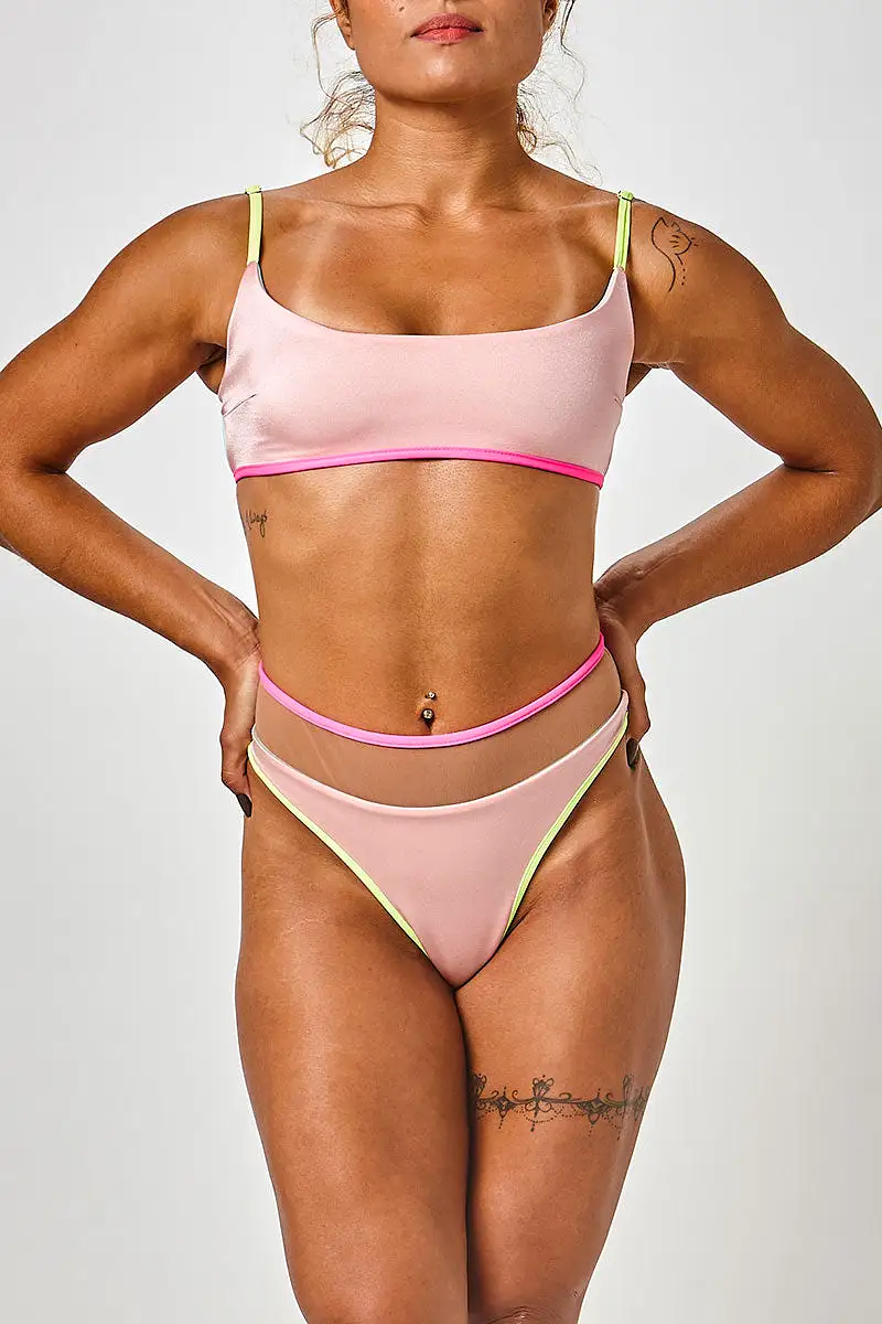 Rolling Vento Neon Reversible Bottoms - Blue/Rosé