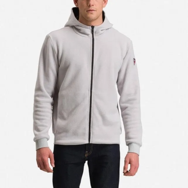 Rossignol Mens Hood Fz Sweat in Grey