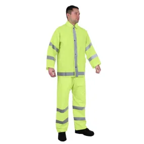 Rothco Mens Reflective Rainsuit - Size S - XL