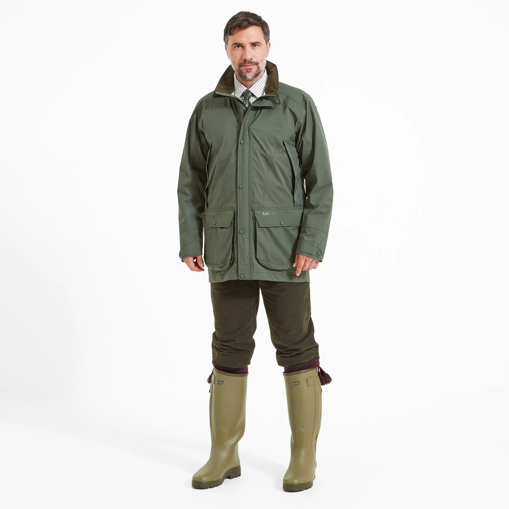 Schoffel Forest Green Ptarmigan Cirrus Coat