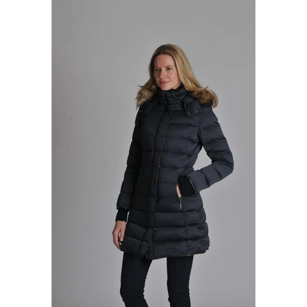 Schoffel Navy Mayfair Down Coat