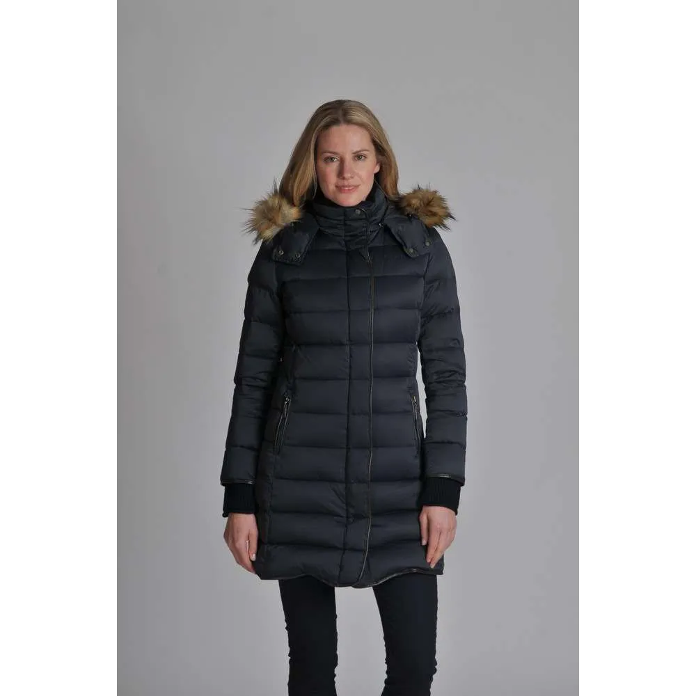 Schoffel Navy Mayfair Down Coat