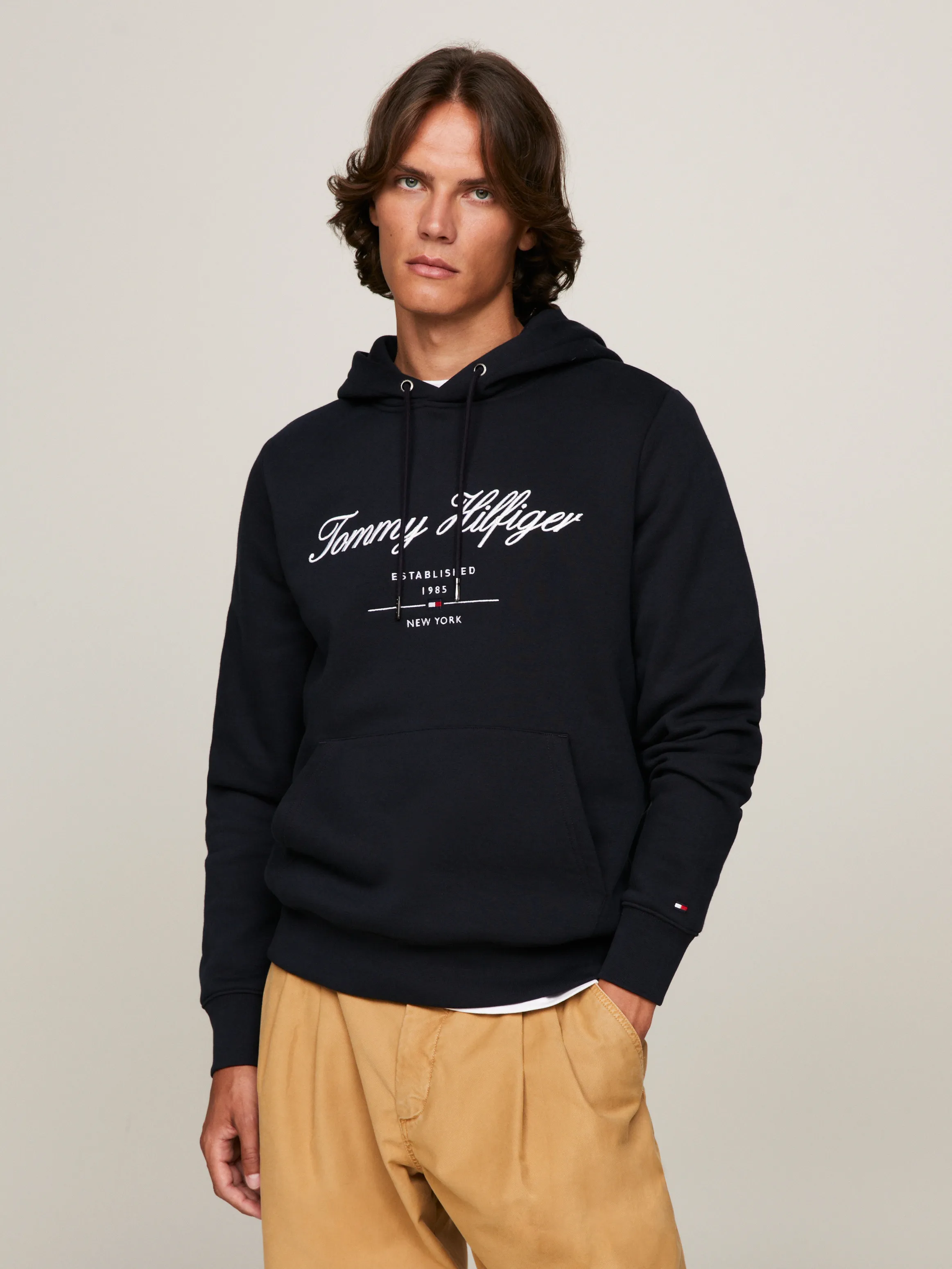 Script Logo Hoodie | Sweatshirts & Hoodies | Tommy Hilfiger