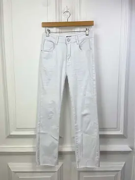 Secret Denim Straight Leg Jeans - White