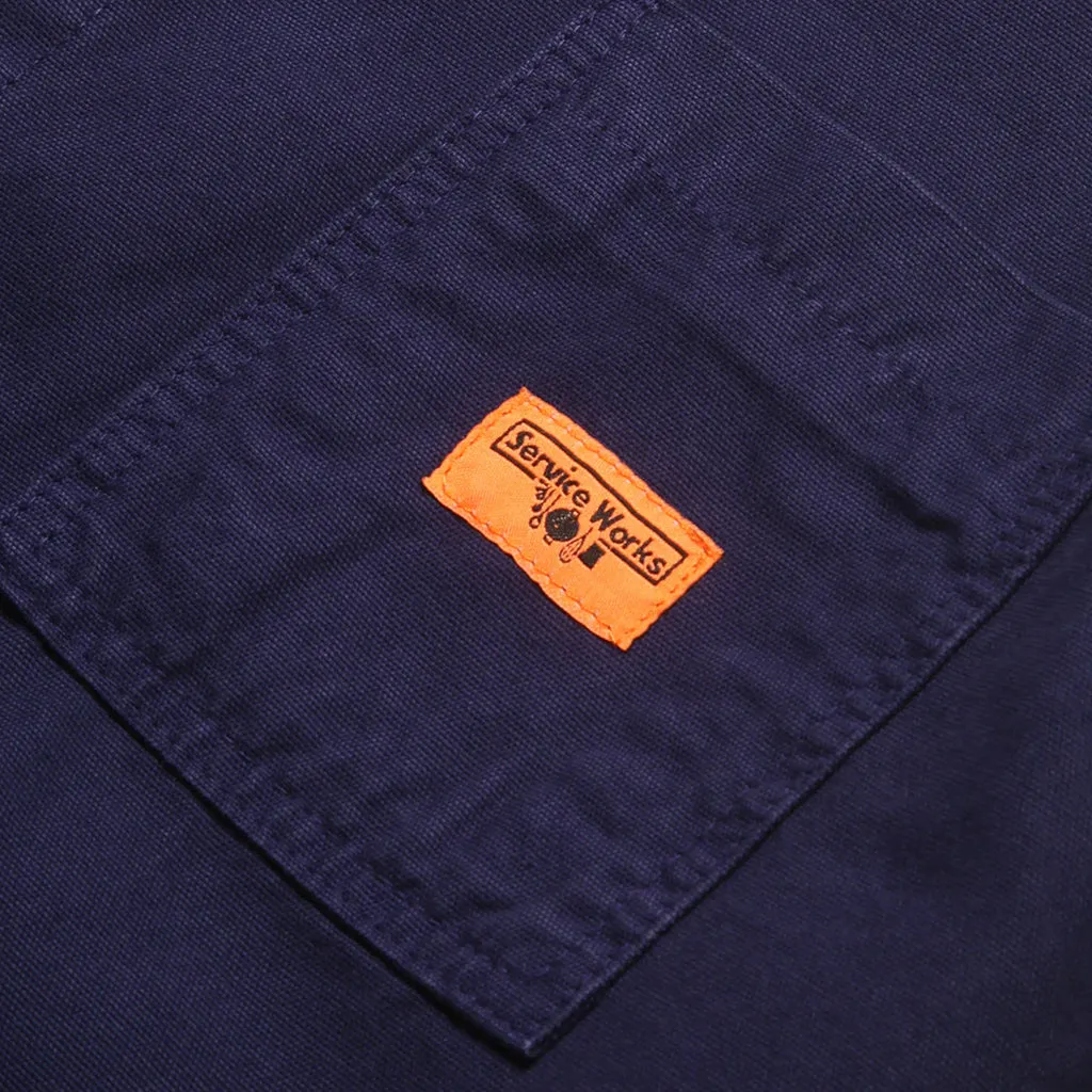 Service Works Canvas Coverall Jacket - Navy