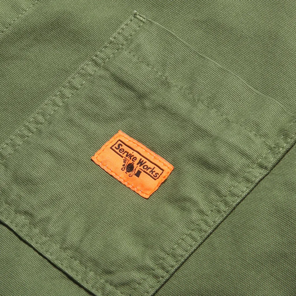 Service Works Canvas Coverall Jacket - Olive