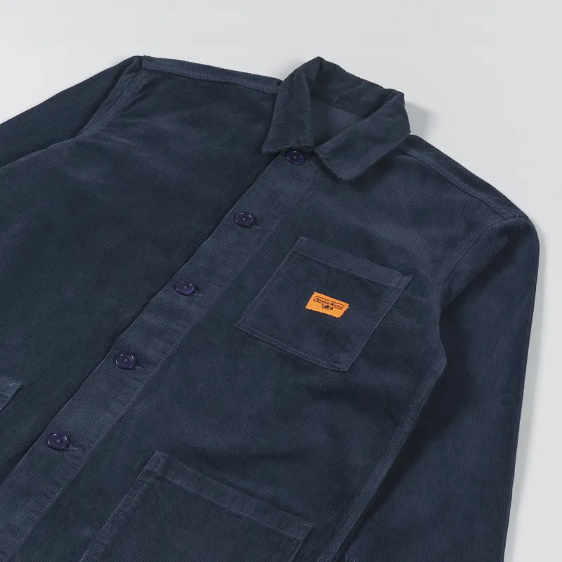 Service Works Corduroy Coverall Jacket Navy