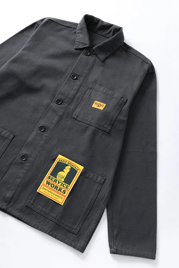 Service Works Coverall Jacket - Moleskin Grey