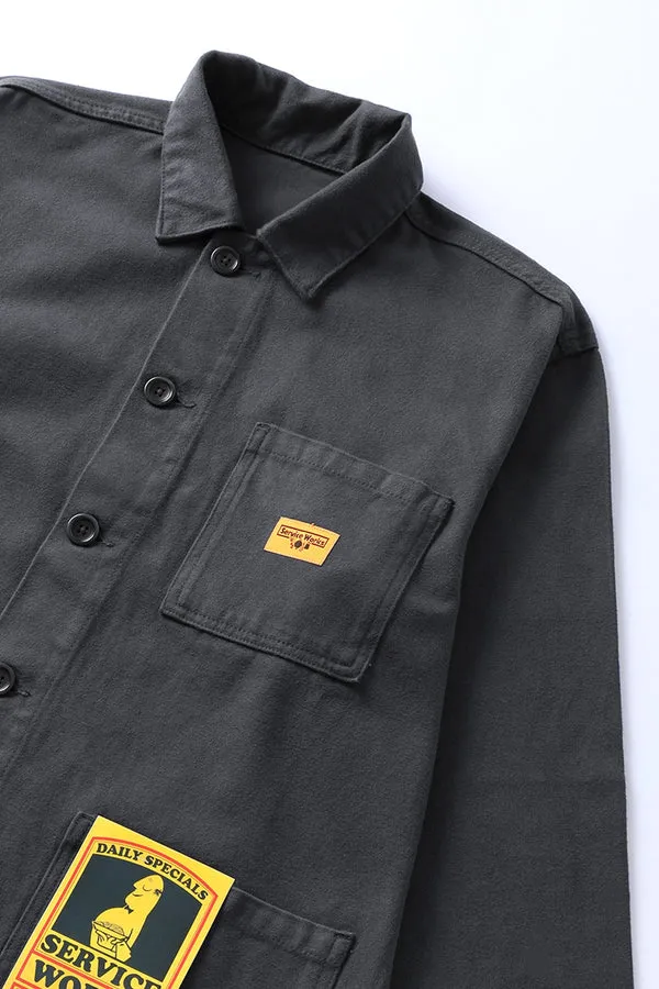 Service Works Coverall Jacket - Moleskin Grey