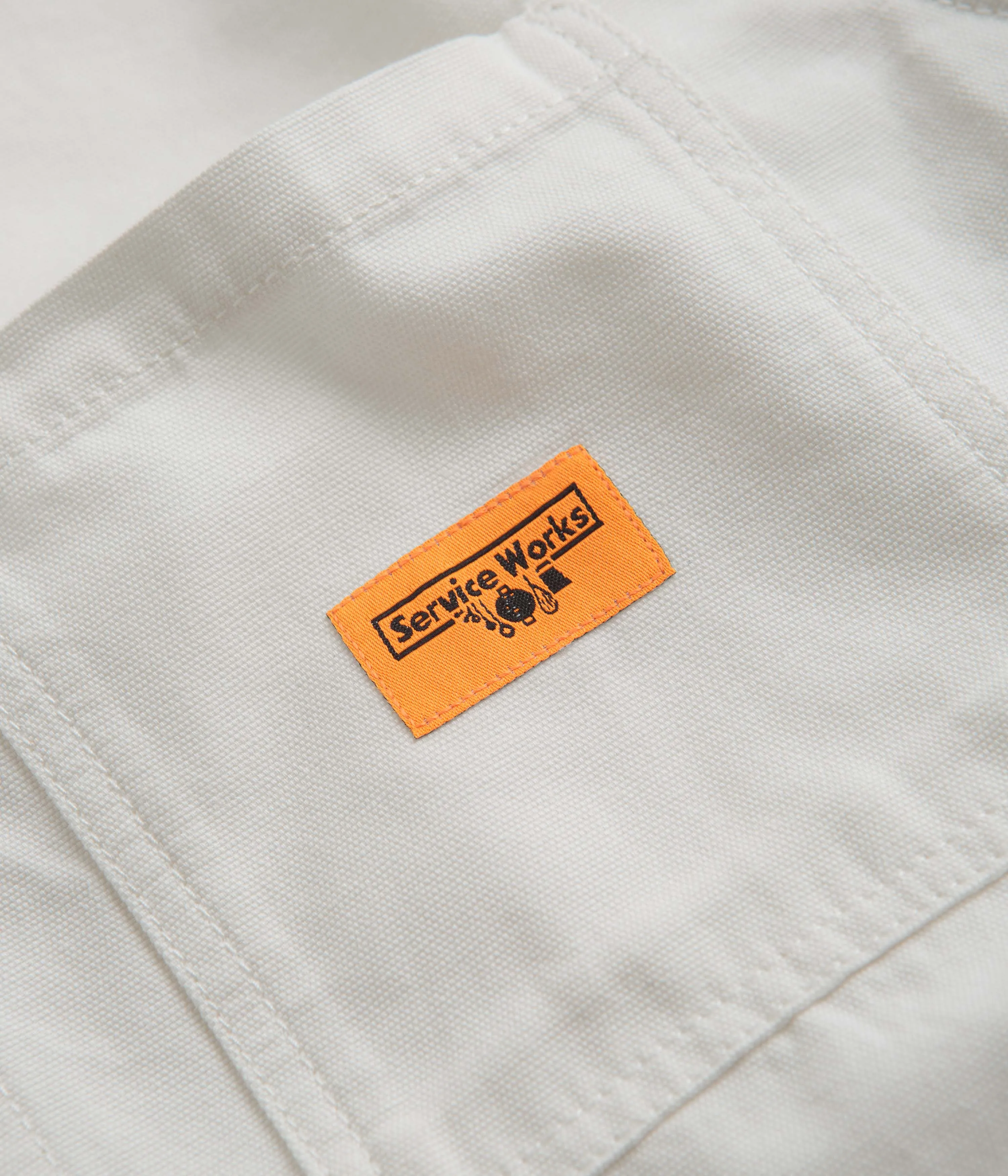 Service Works Coverall Jacket - Off-White