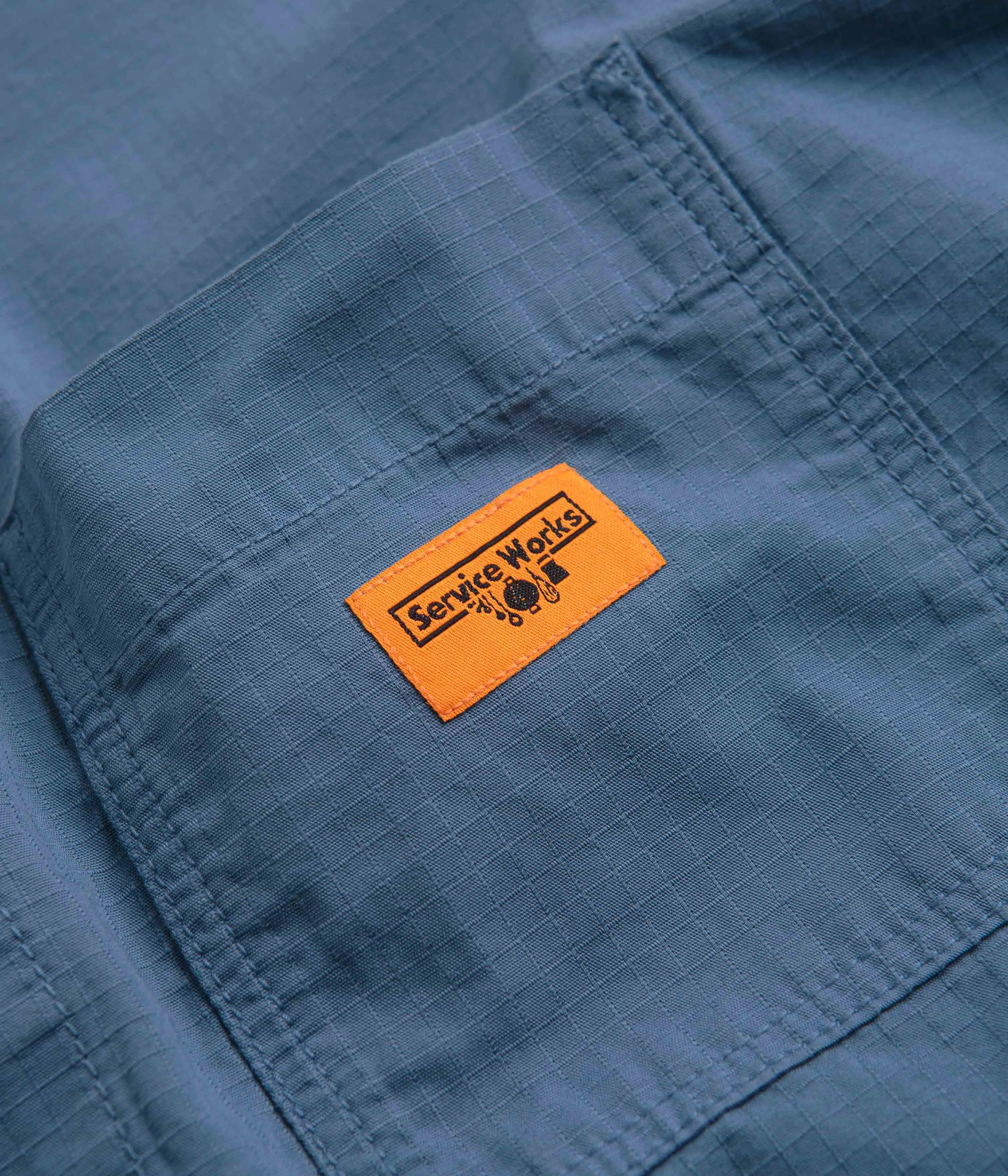 Service Works Ripstop FOH Jacket - Work Blue