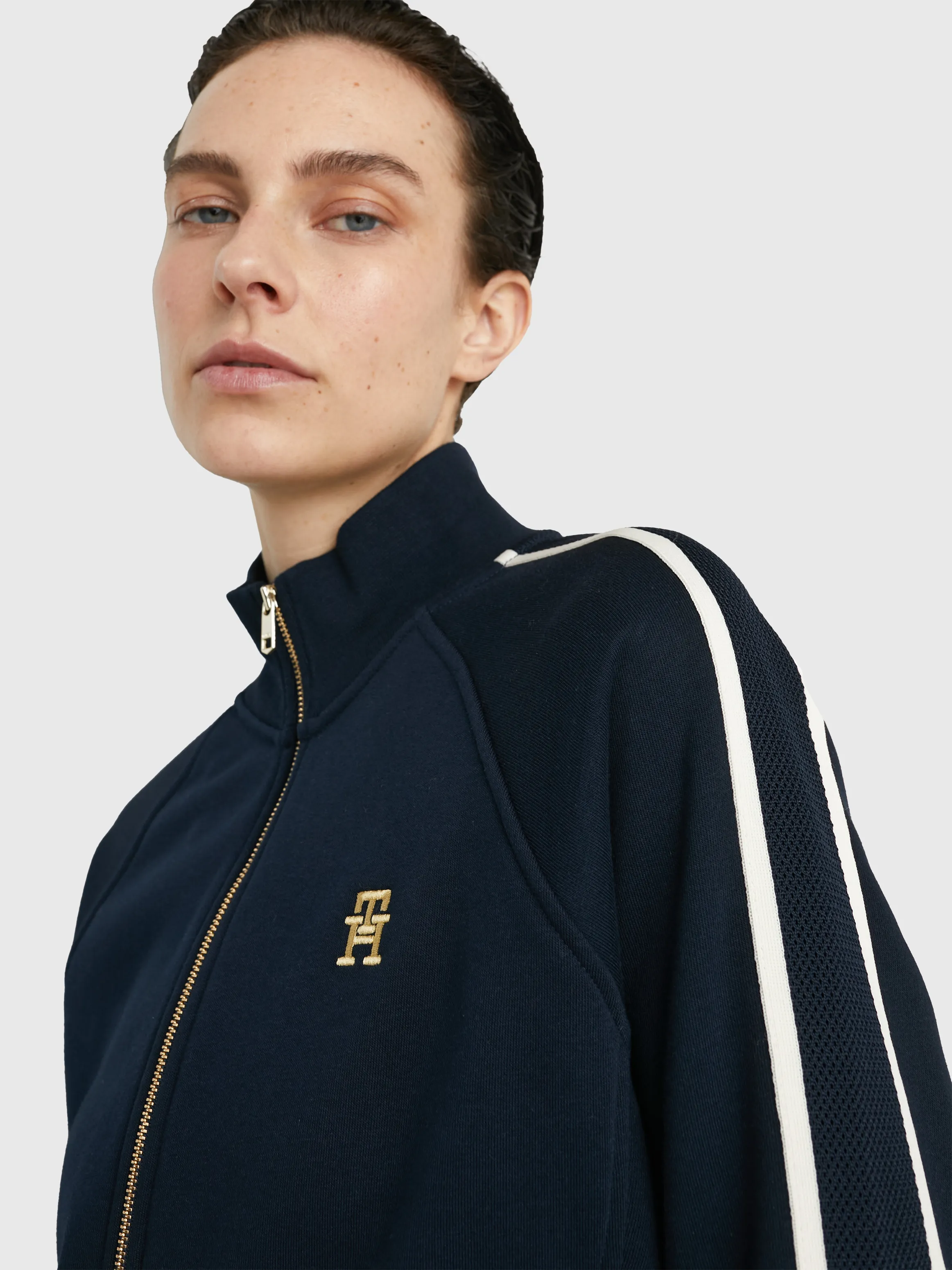 Sport Monogram Zip-Thru Sweatshirt | Sweatshirts & Hoodies | Tommy Sport