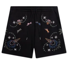 Starry Shorts - Black