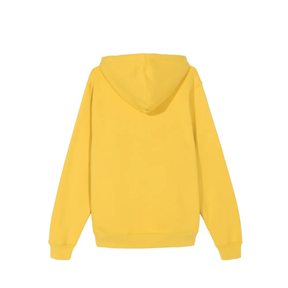 Stussy Basic Copyright Applique Hood / Felpa Con Cappuccio Yellow