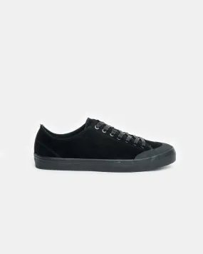 Suede Sneaker in Black