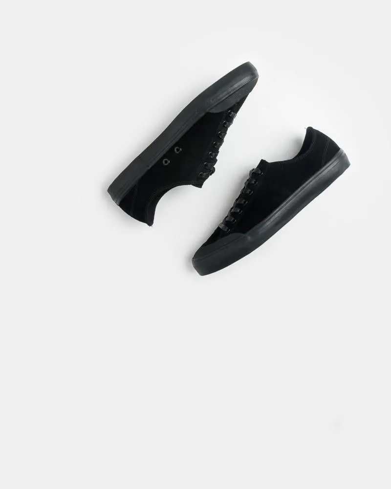 Suede Sneaker in Black