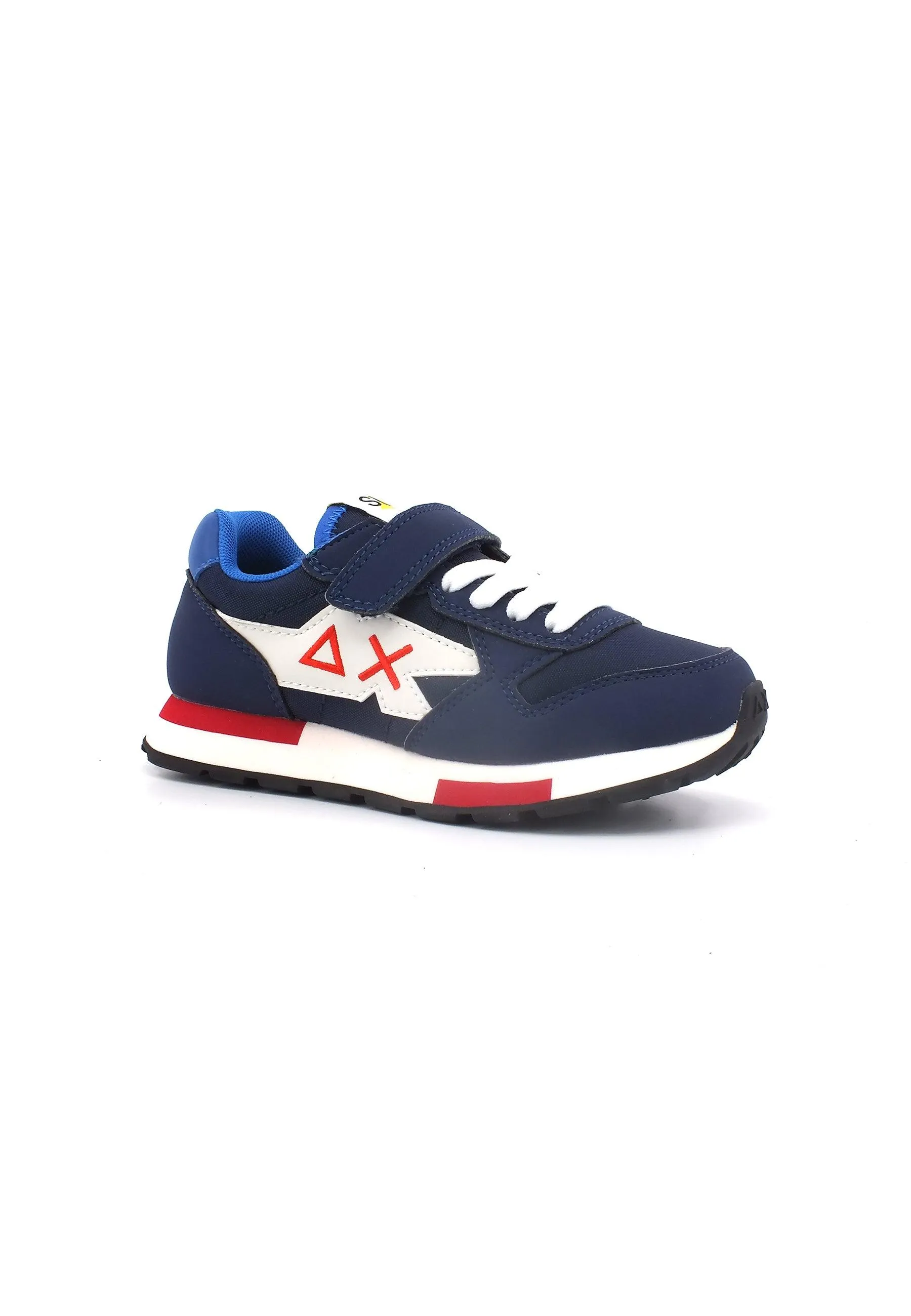 SUN68 Niki Solid Sneaker Bambino Navy Blue Z33321K