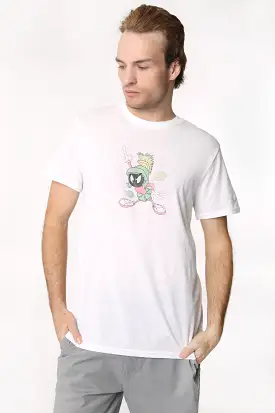 T-Shirt Imprimé Marvin The Martian Homme