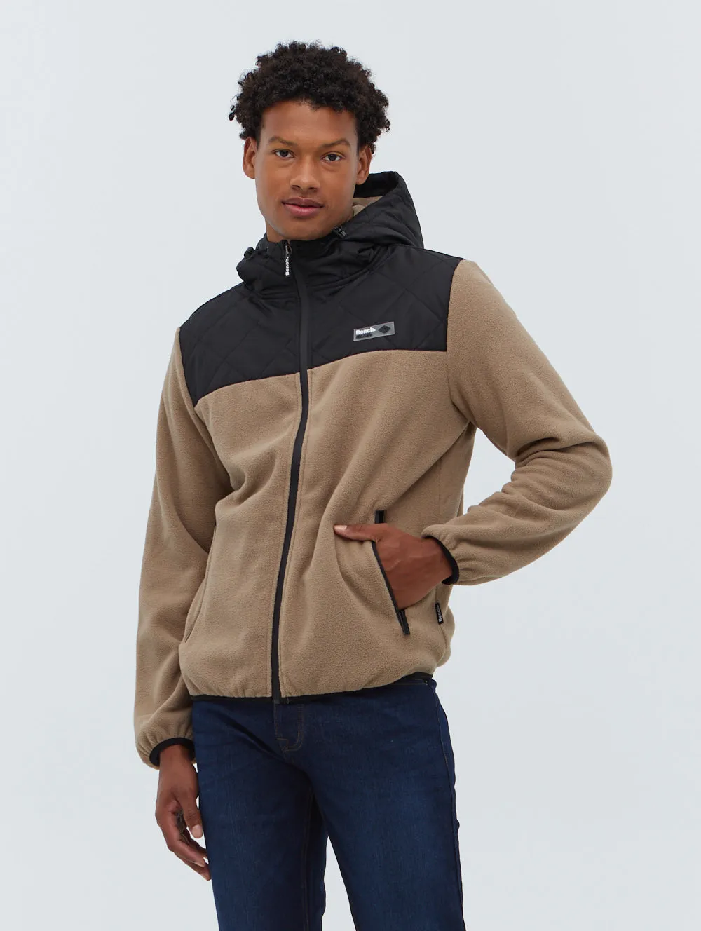 Tatra Zip-Up Hooded Polar Fleece Jacket -