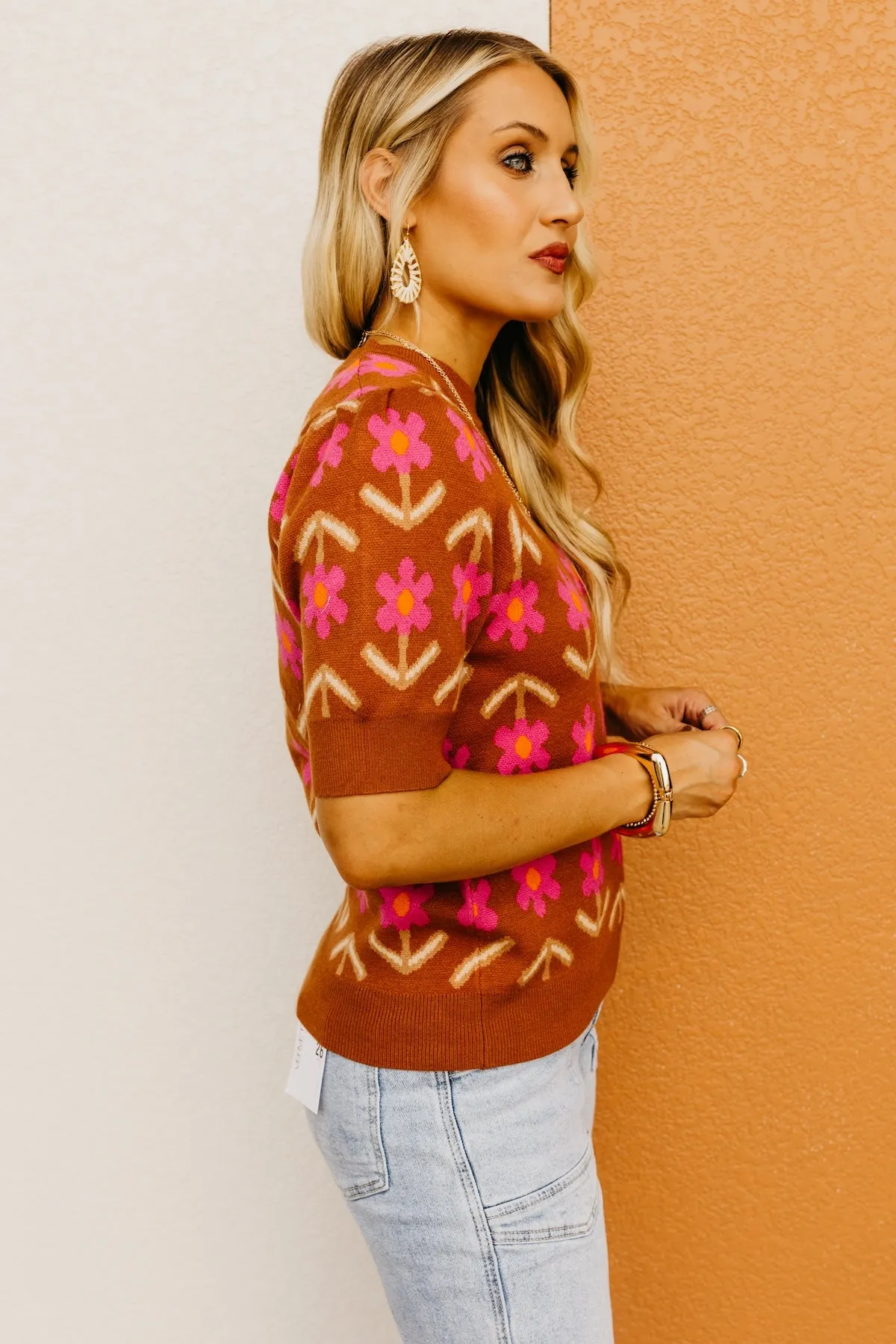 The Harmoni Floral Sweater Top