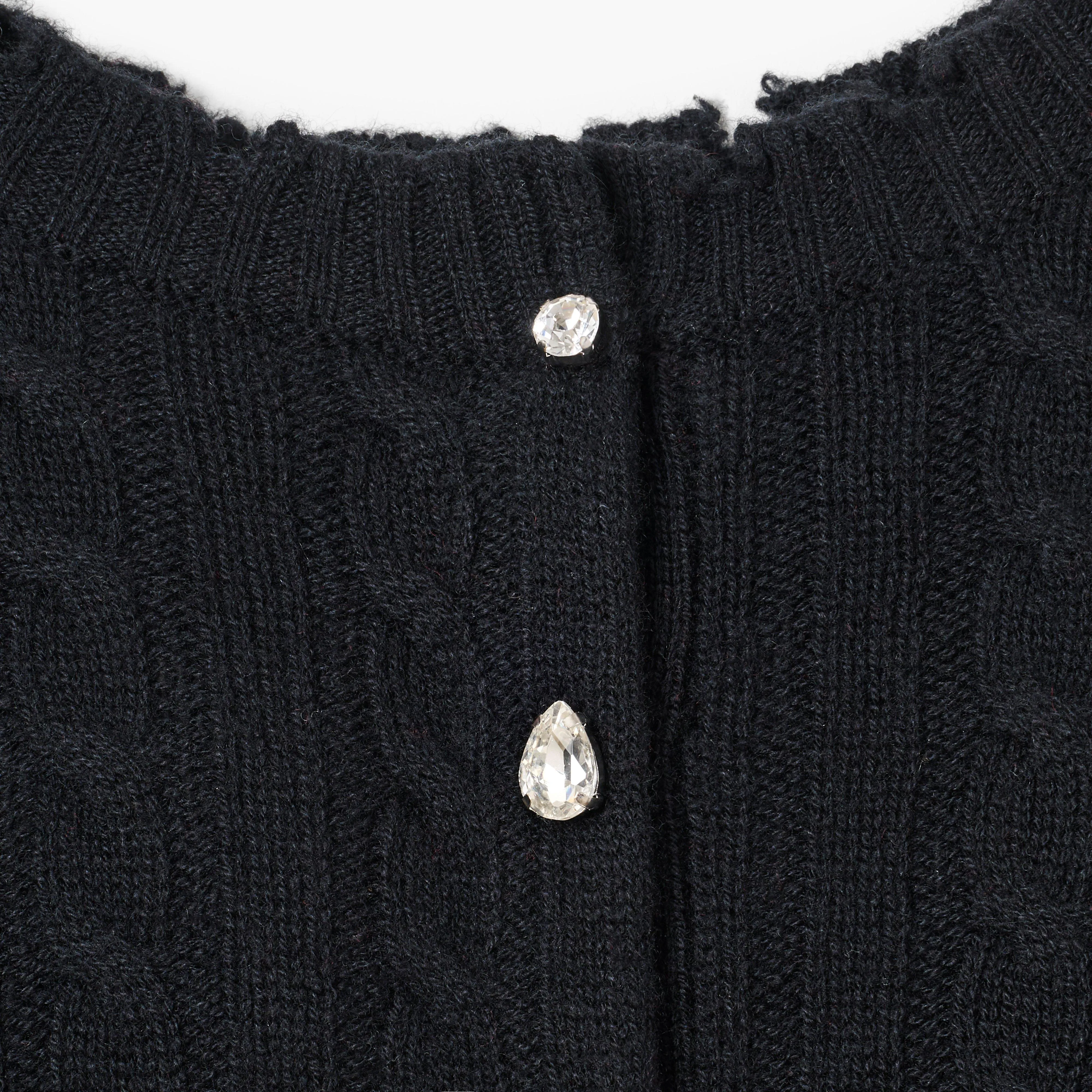 The Shrunken Cashmere Cable Cardigan