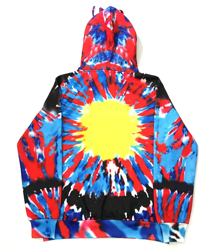 Tie Dye Fleece Hoody