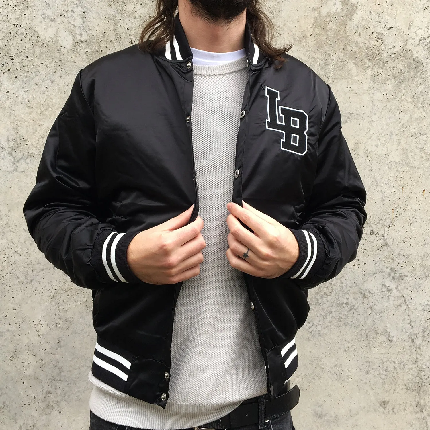 Tiger Letterman Jacket (Black) Limited Edition