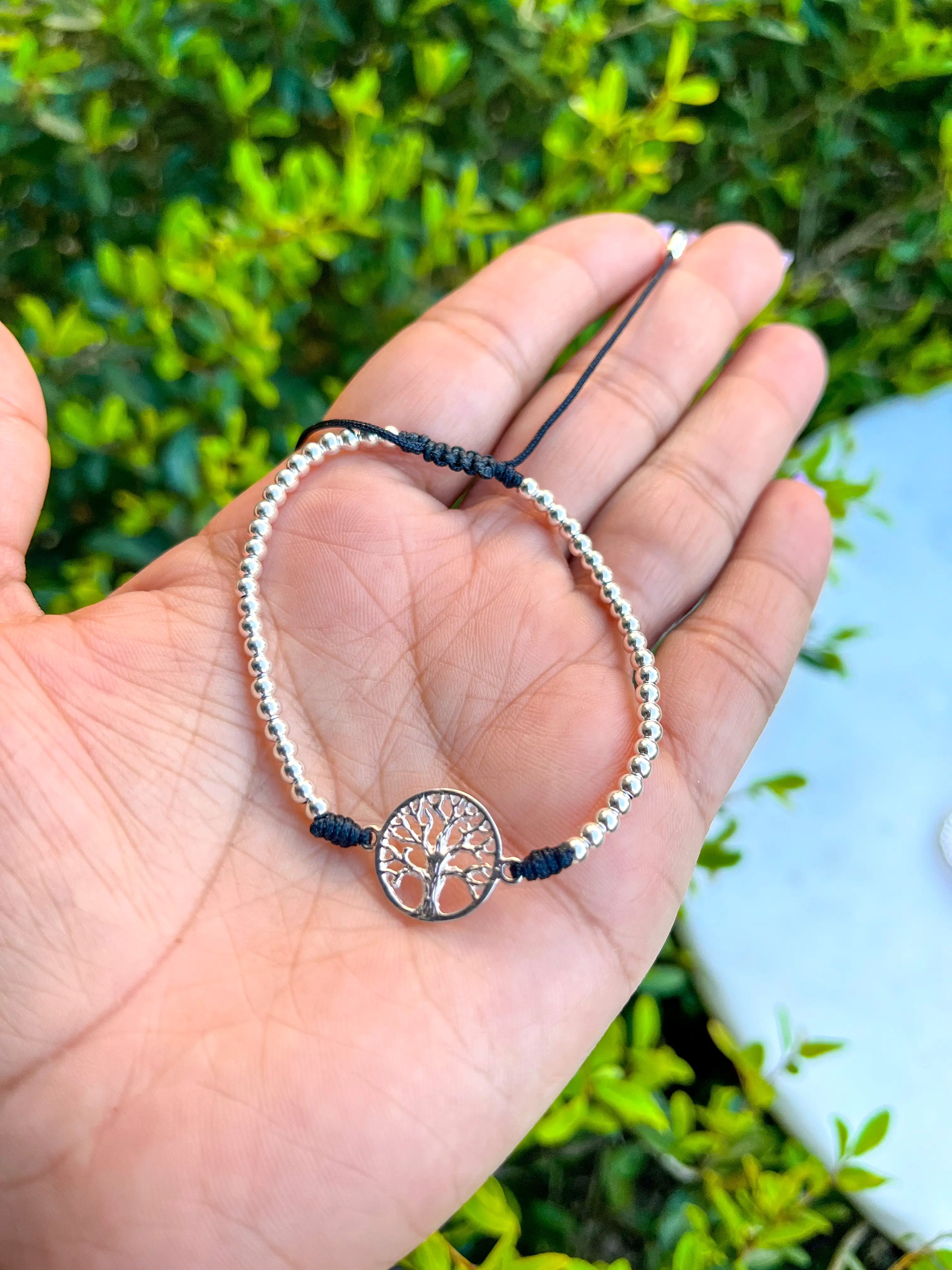 Tree of life adjustable bracelet