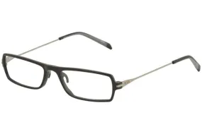 Tumi Compatto Eyeglasses Black Full Rim Reading Glasses