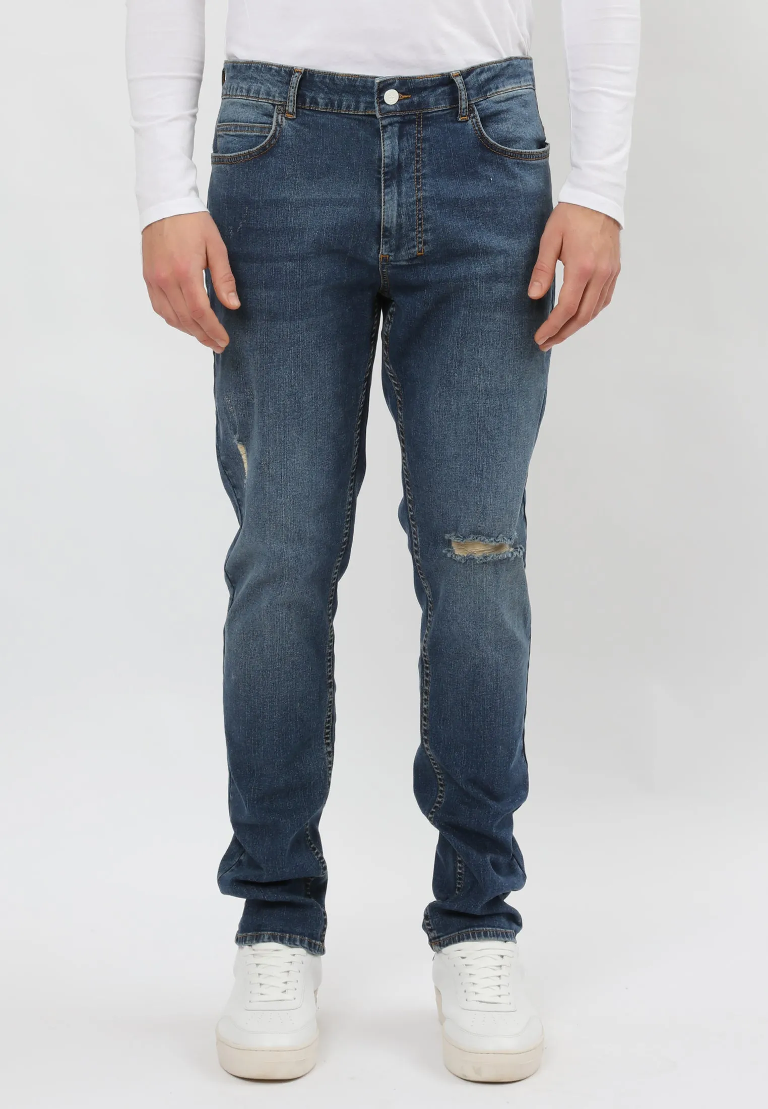 VICIOUS JEANS VINTAGE BLUE