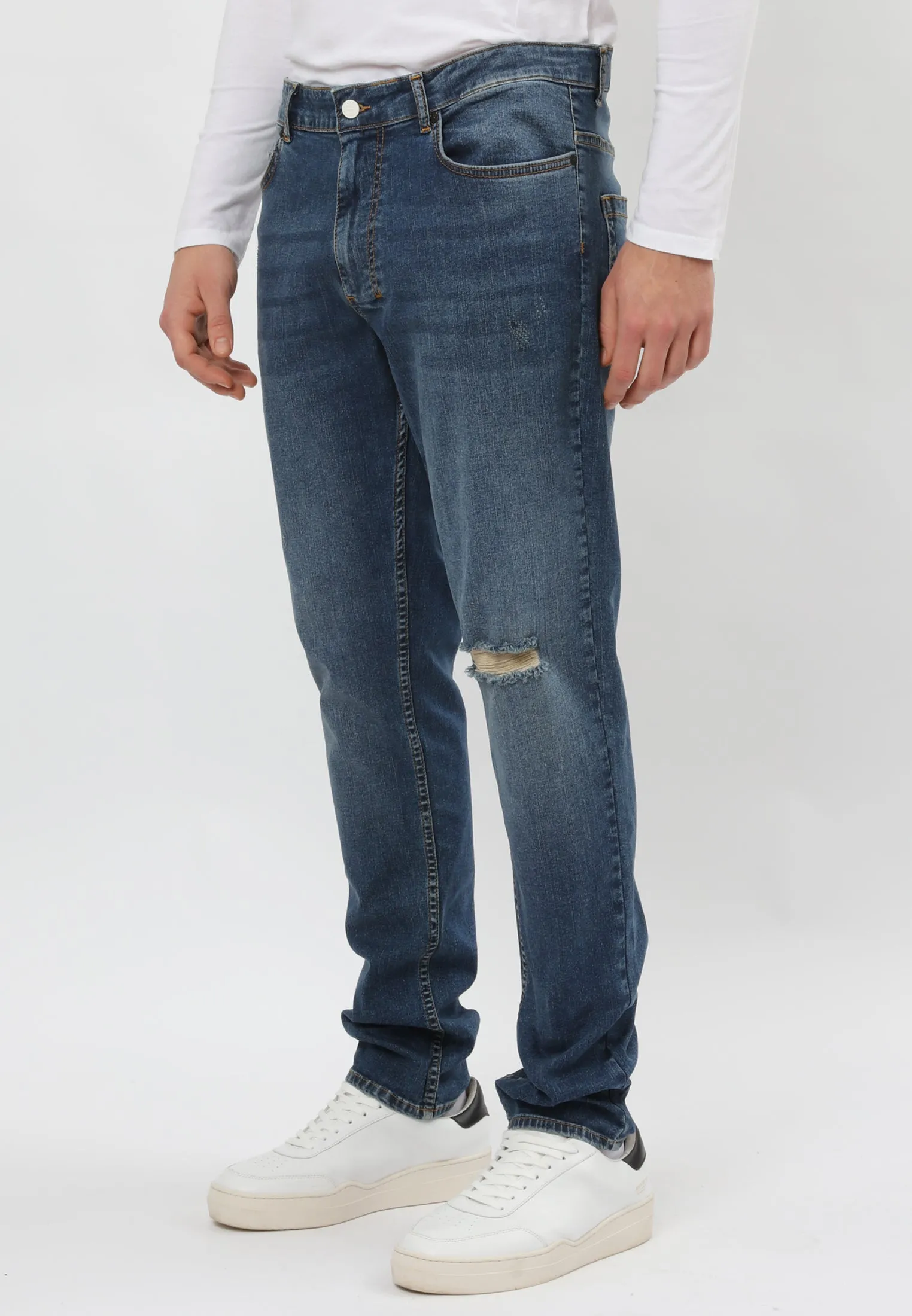 VICIOUS JEANS VINTAGE BLUE