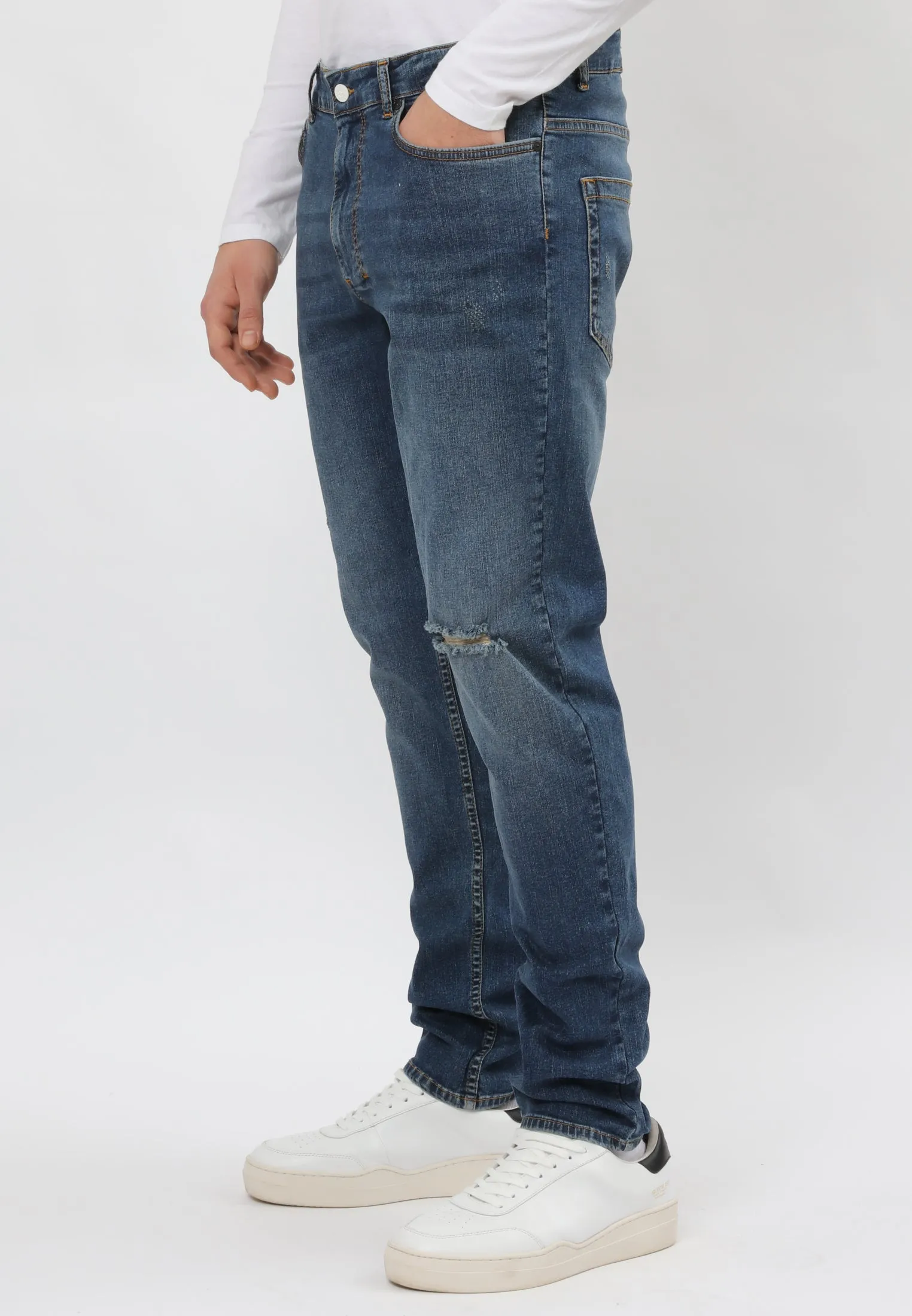 VICIOUS JEANS VINTAGE BLUE