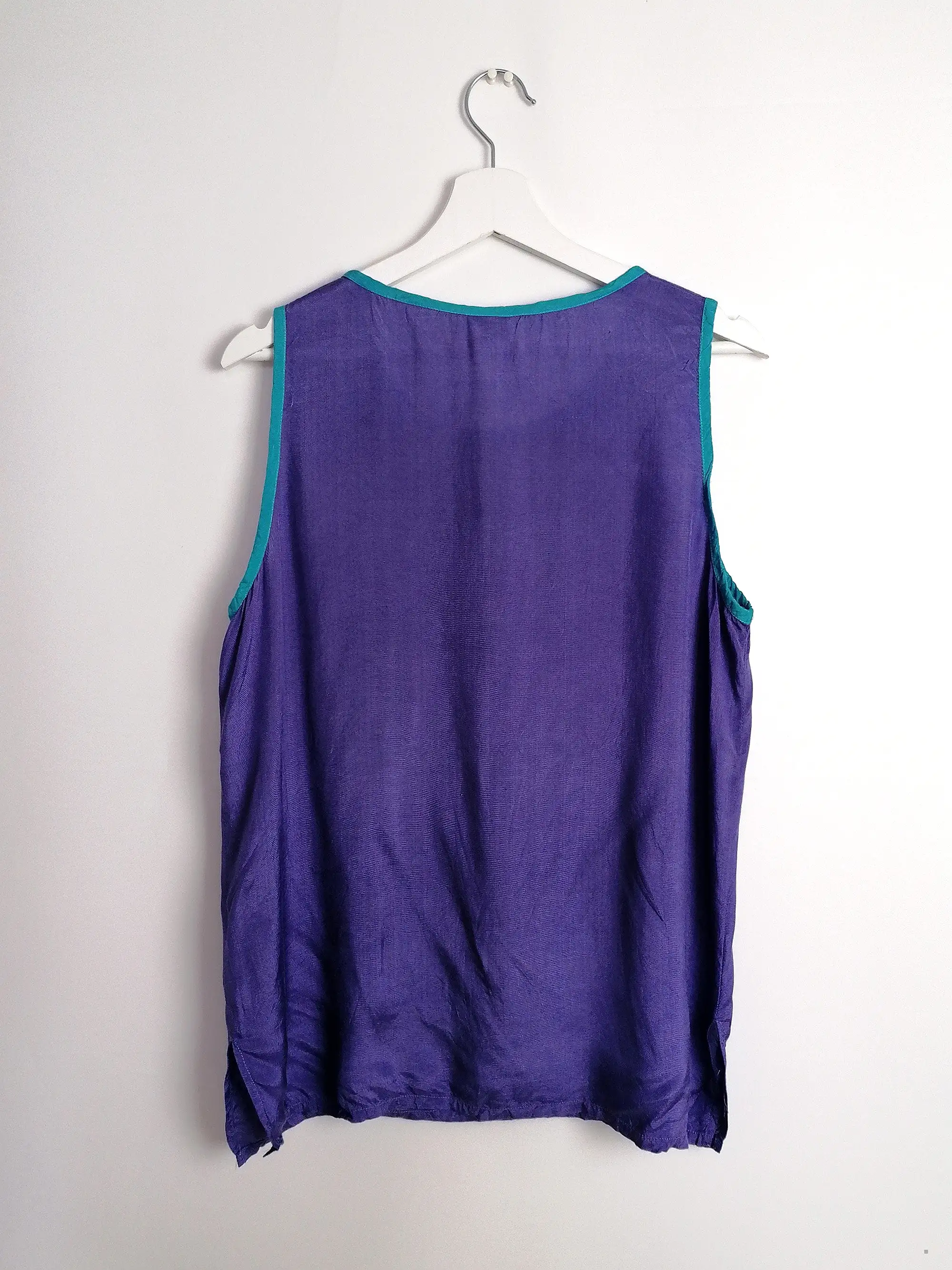 Vintage 80's Silky Vest top