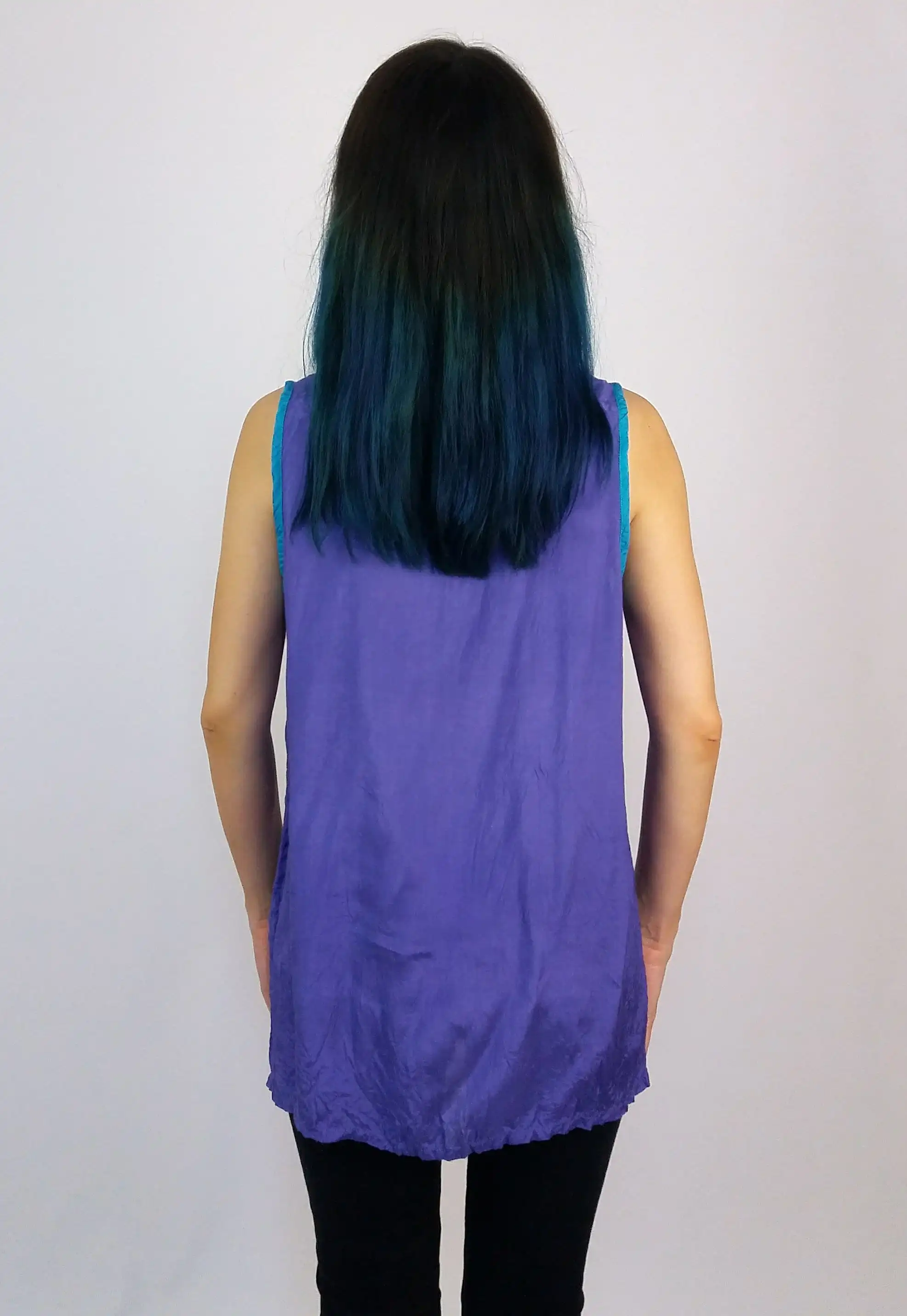 Vintage 80's Silky Vest top