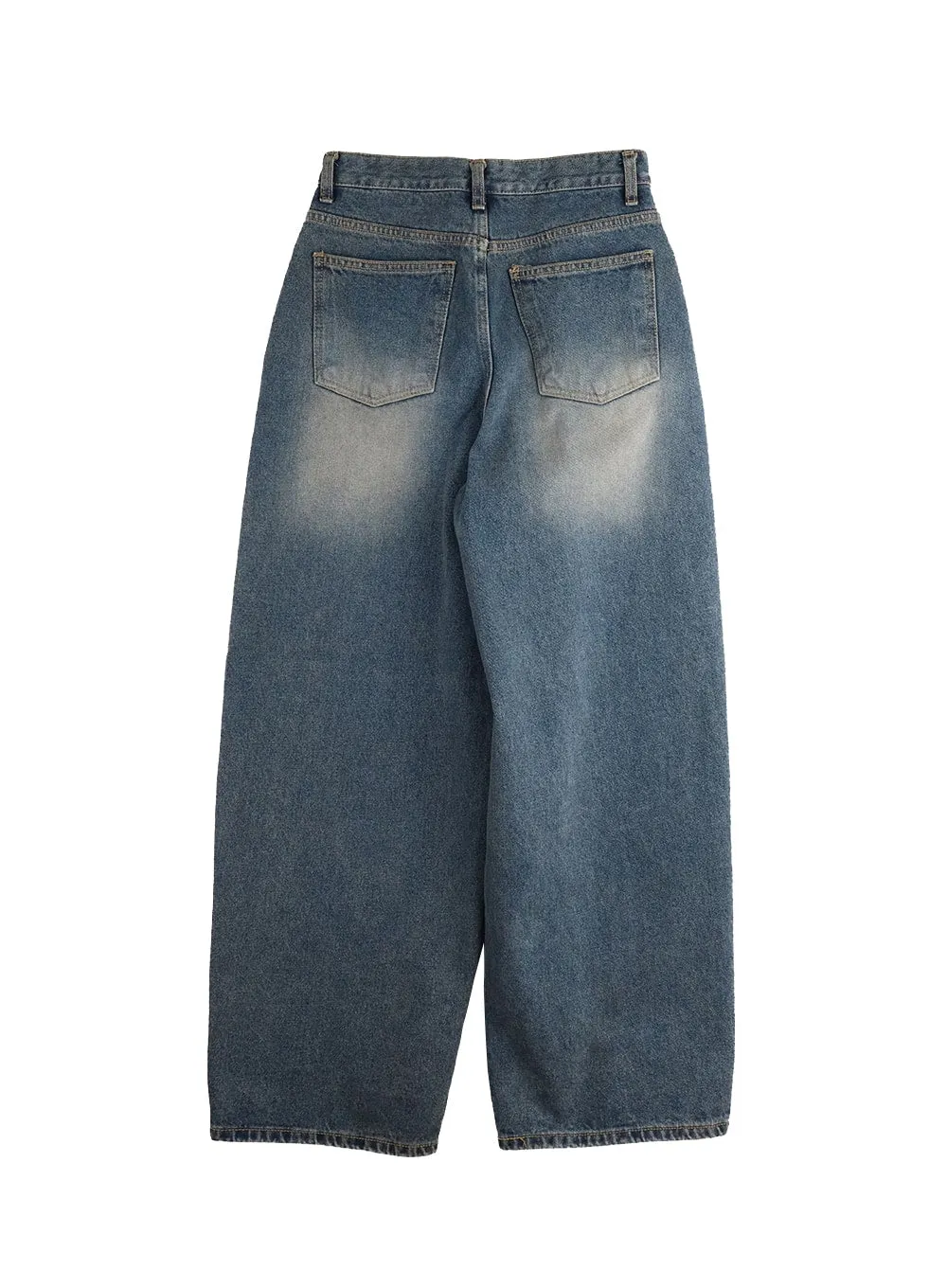 Vintage Washed Baggy Jeans IM414