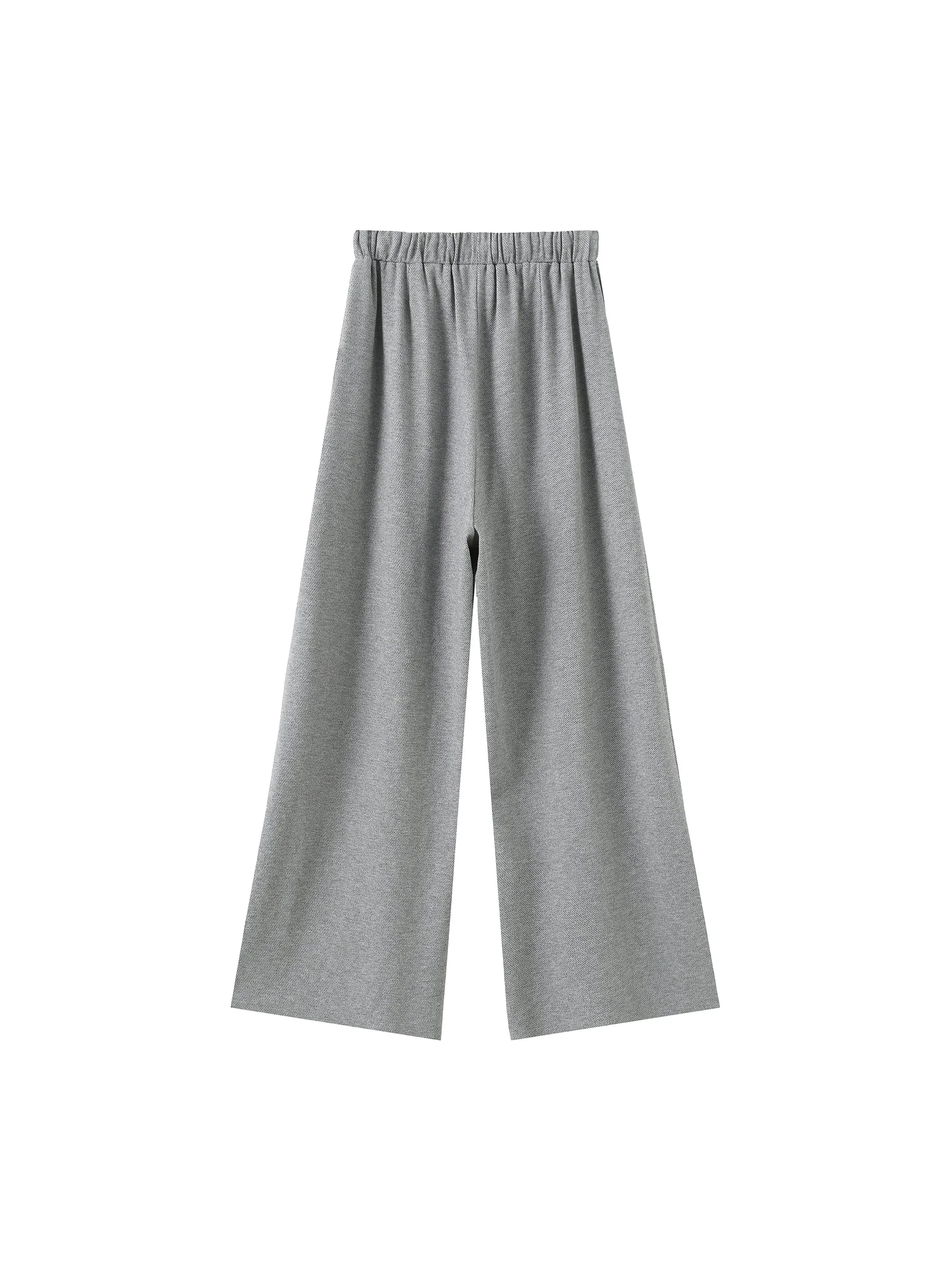 Wide Leg Casual Trousers