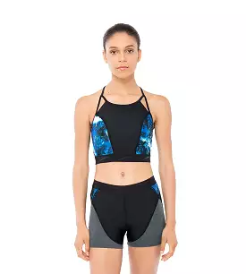 Women's Stormza Tank Top H20 Active - Black  &  Ultramarine